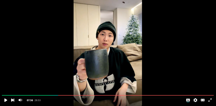 Namjoon's Weverse Live. 28th December 2025!