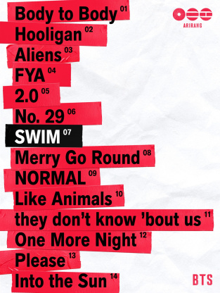 ARMY, It’s Here: BTS Drops the Official ARIRANG Tracklist