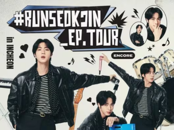 BTS’s Jin Announces “RUN SEOKJIN EP. TOUR ENCORE” Finale at Incheon Munhak Stadium