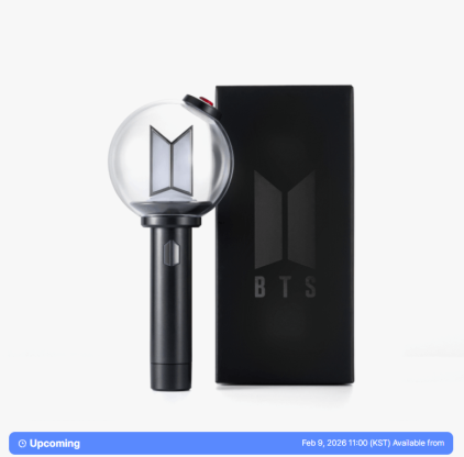 The ARMY Bomb Is Back: BTS to Release New Lightstick on February 9, 2026