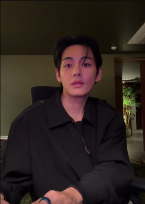 Taehyung's Weverse Live from 21st February 2026