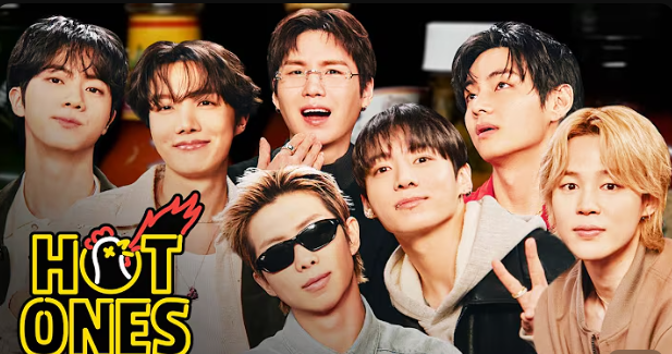 You Won’t Believe BTS’s Reaction to These Wings 😭 Hot Ones Episode