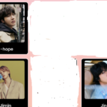 j-hope, Jimin, Jungkook, and Jin Voting