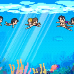 bts swim underwater remix