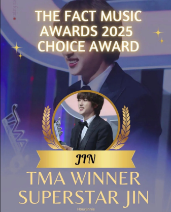 Jin of BTS N Star Choice Award