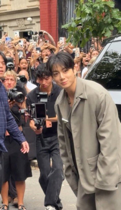 Junhkook at Fashion Week in New York