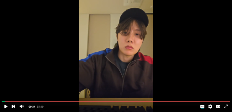 j-hope Weverse Live