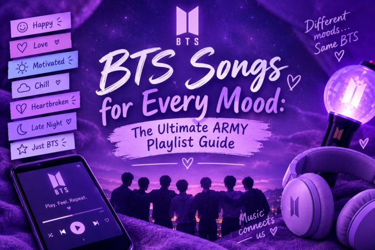 BTS songs for every mood – ultimate ARMY playlist guide